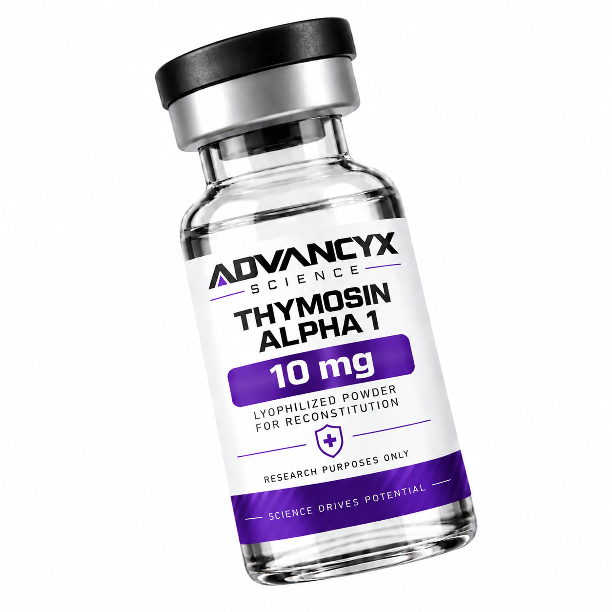 Thymosin Alpha-1 research vial by Advancyx Science