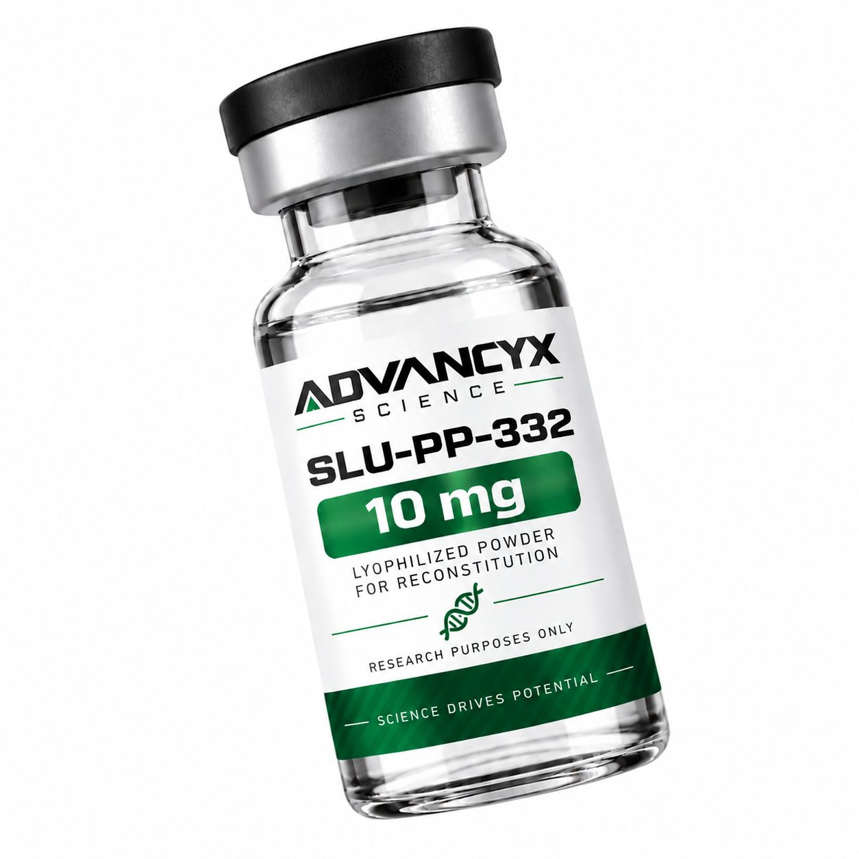 SLU-PP-332 research vial by Advancyx Science