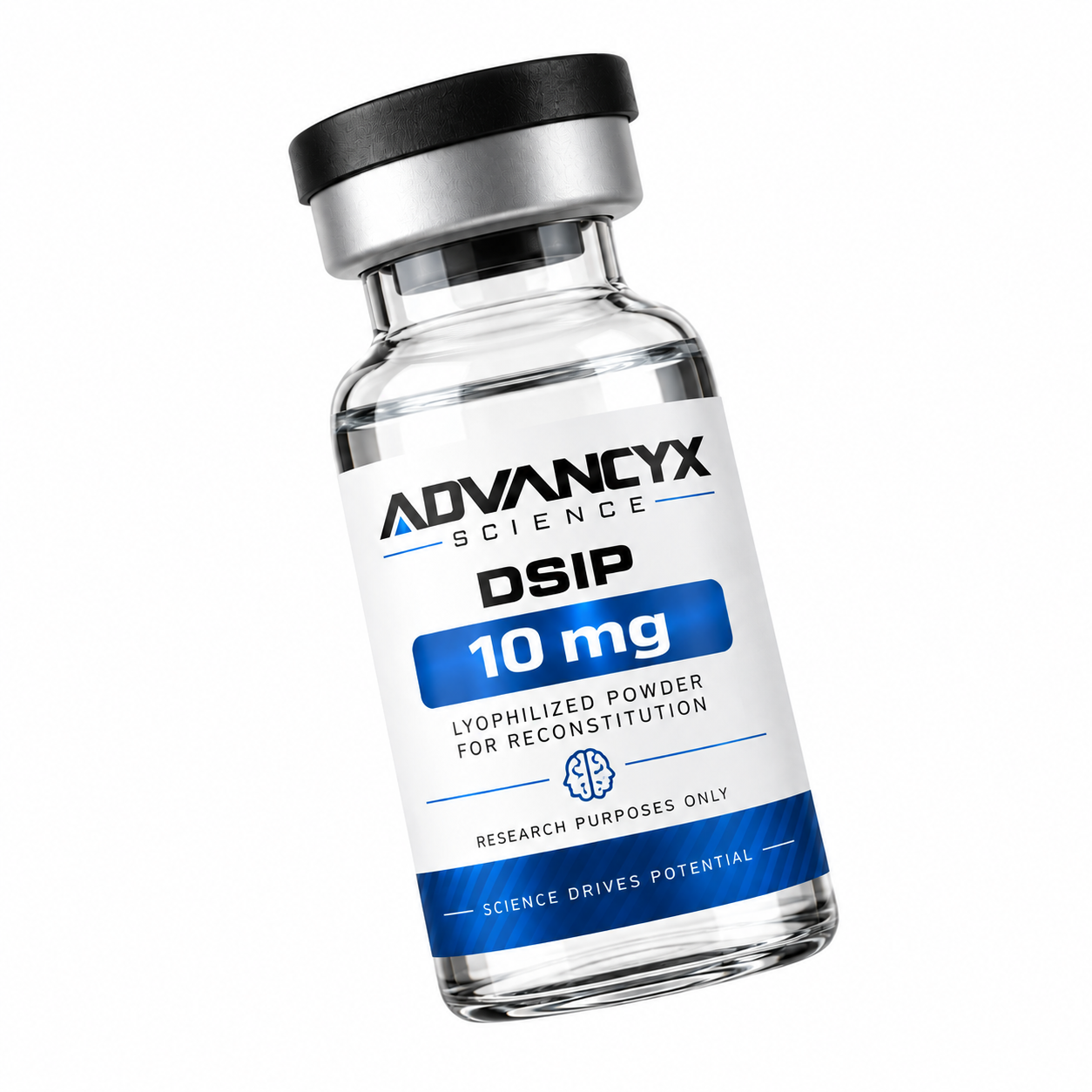 DSIP research vial by Advancyx Science