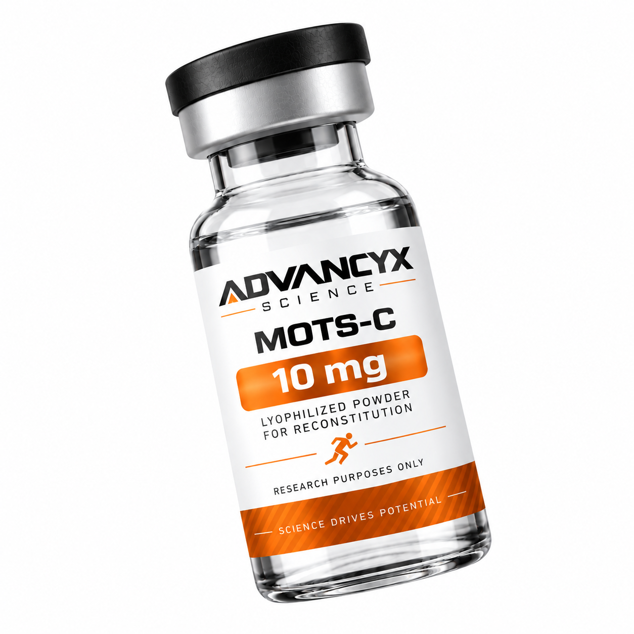 MOTS-c research vial by Advancyx Science